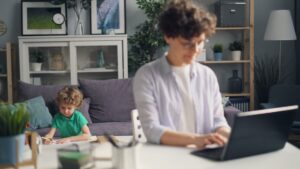 在宅ワークの公私の「区切り」をつける習慣 - work life balance home