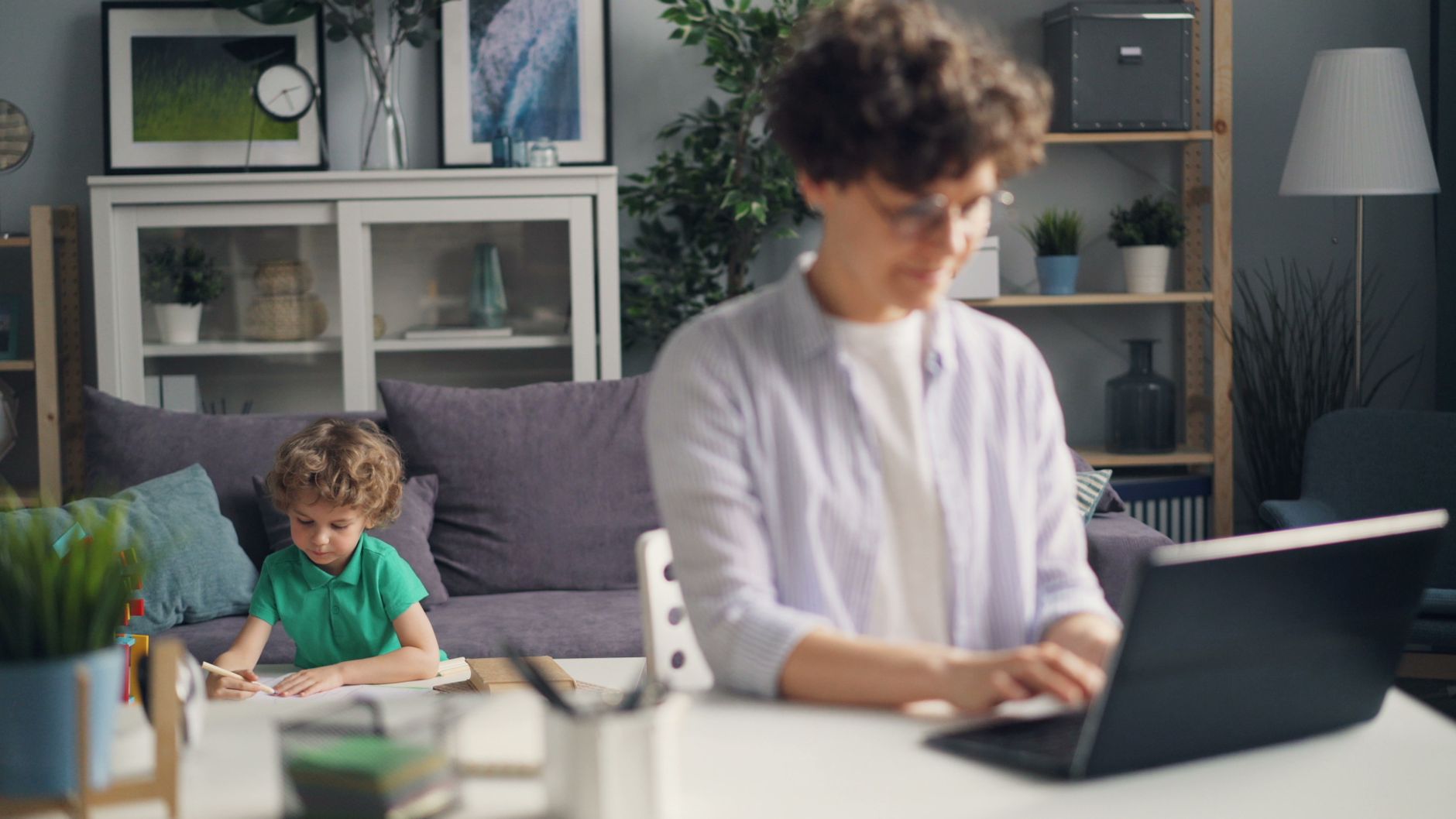 在宅ワークの公私の「区切り」をつける習慣 - work life balance home